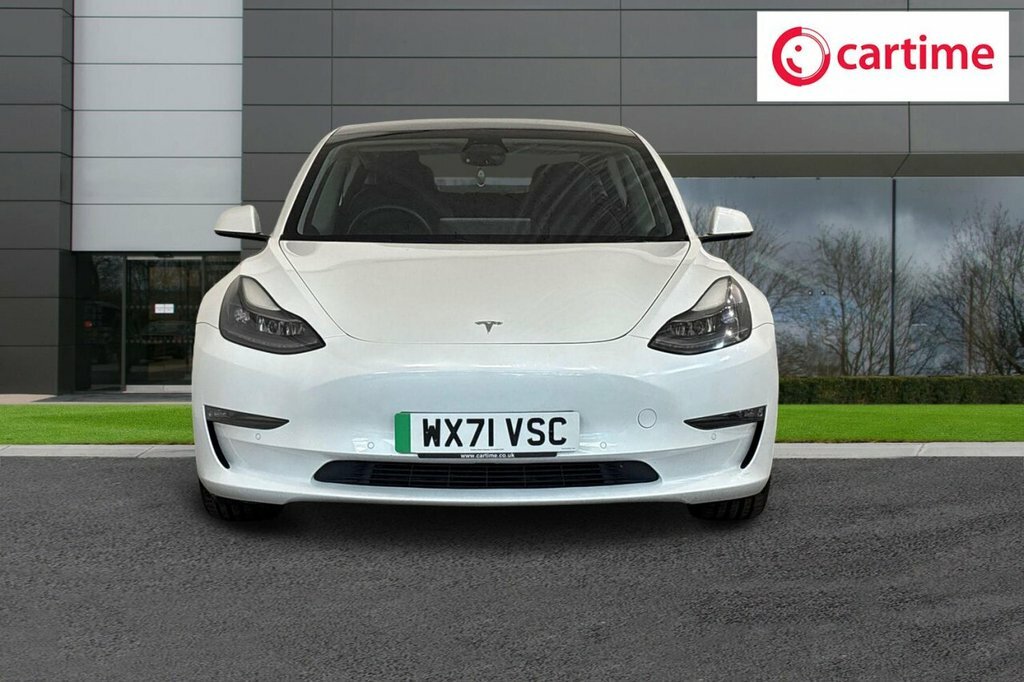 Tesla Model 3 Saloon WX71VSC White #4