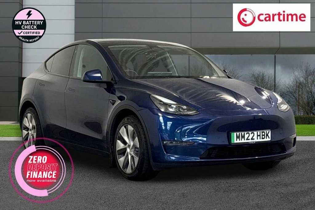 Tesla Model Y Suv Blue