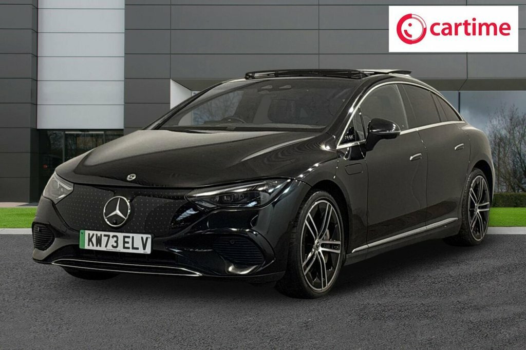 Mercedes-Benz EQE Saloon Black #6