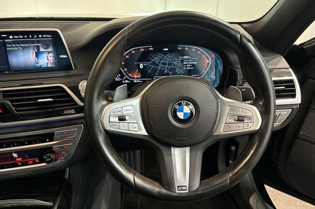 BMW 7 Series 3.0 730Ld M Sport Euro 6 Ss White #27