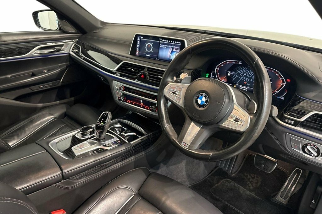 BMW 7 Series 3.0 730Ld M Sport Euro 6 Ss White #7