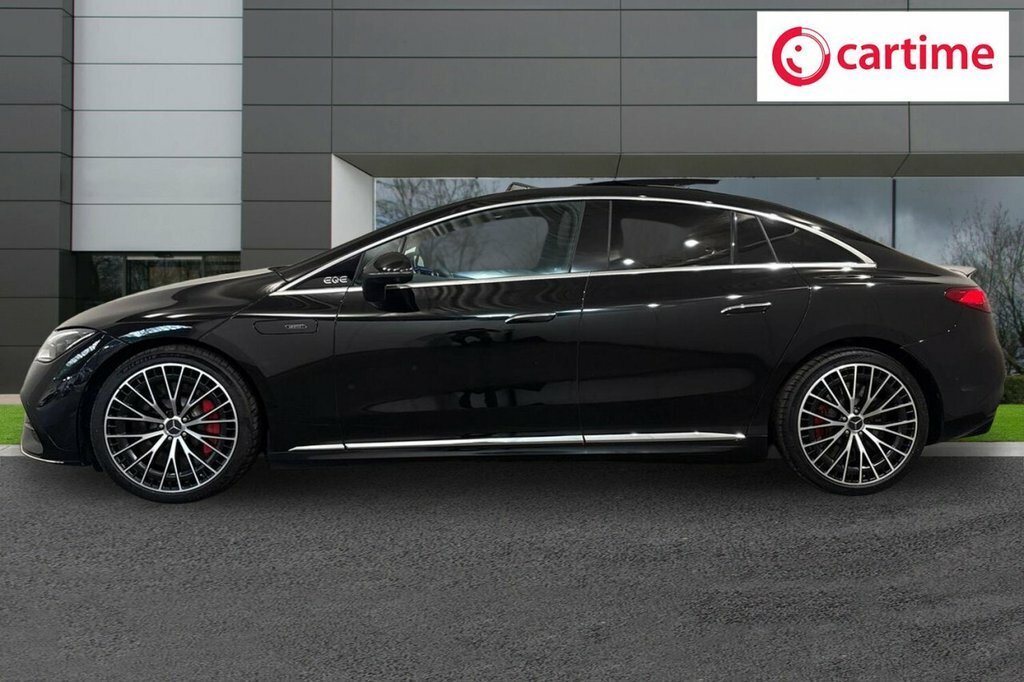 Mercedes-Benz EQE Saloon Black #3