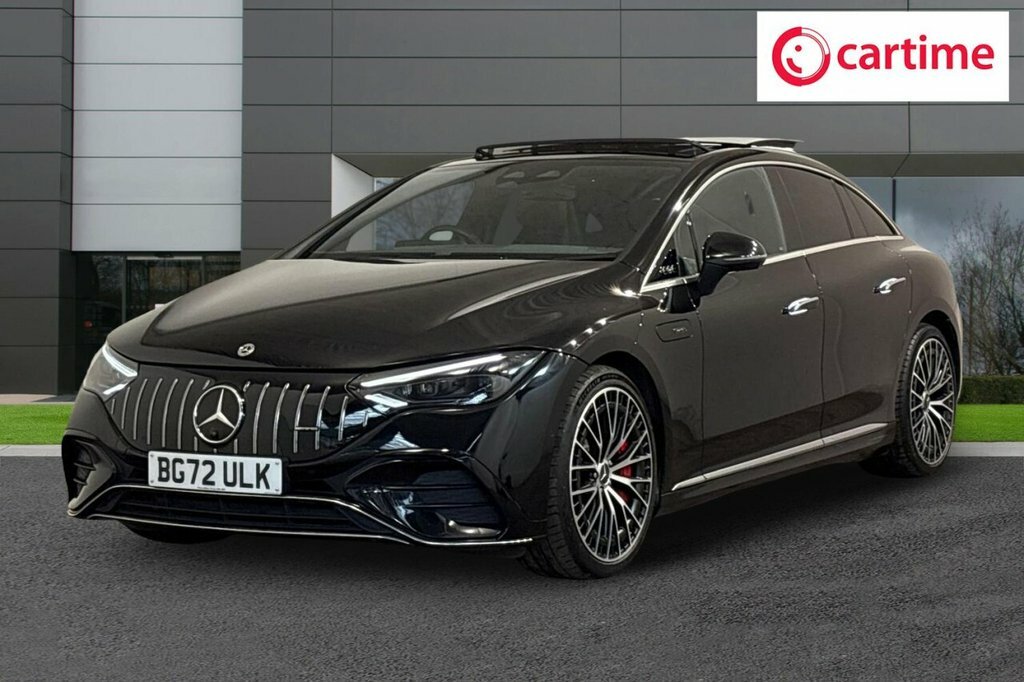 Mercedes-Benz EQE Saloon Black #6