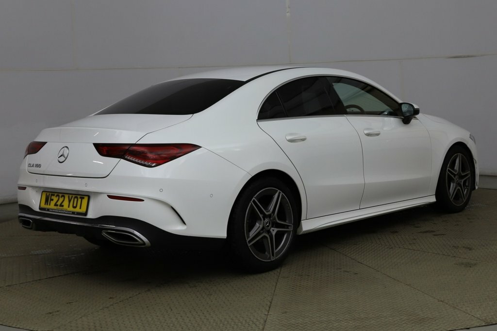 Mercedes-Benz CLA Class 1.3L Amg Line White #4