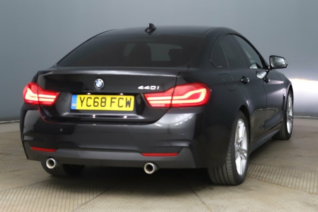 BMW 4 Series Gran Coupe 3L M Sport Black #4