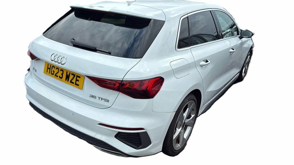 Audi A3 1L S Line White #3