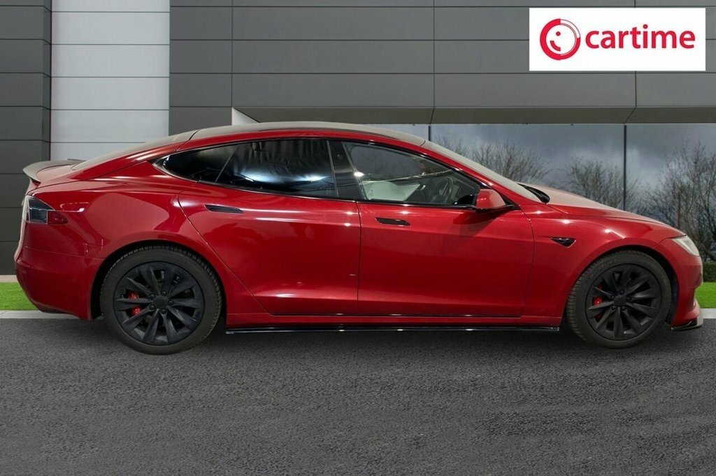Tesla Model S Hatchback P100DLK Red #5