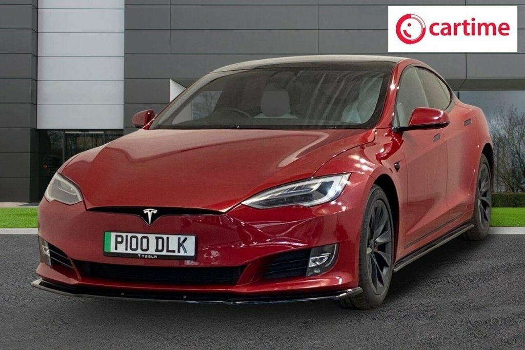 Tesla Model S Hatchback P100DLK Red #2