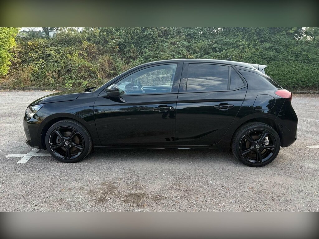 Vauxhall Corsa 1.2 Turbo Gs Euro 6 Ss DL23JZJ Black #4