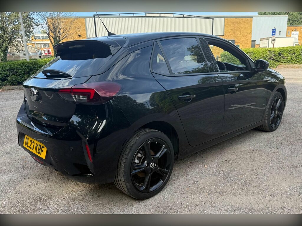 Vauxhall Corsa 1.2 Turbo Gs Euro 6 Ss DL23JZJ Black #6