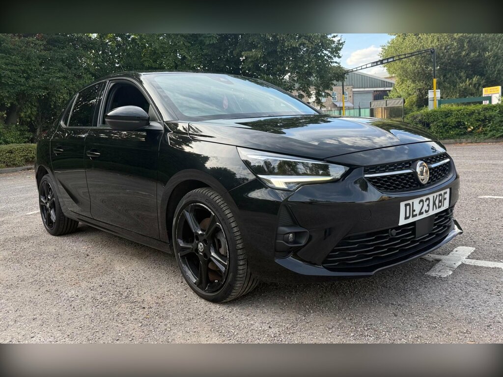 Vauxhall Corsa 1.2 Turbo Gs Euro 6 Ss DL23JZJ Black