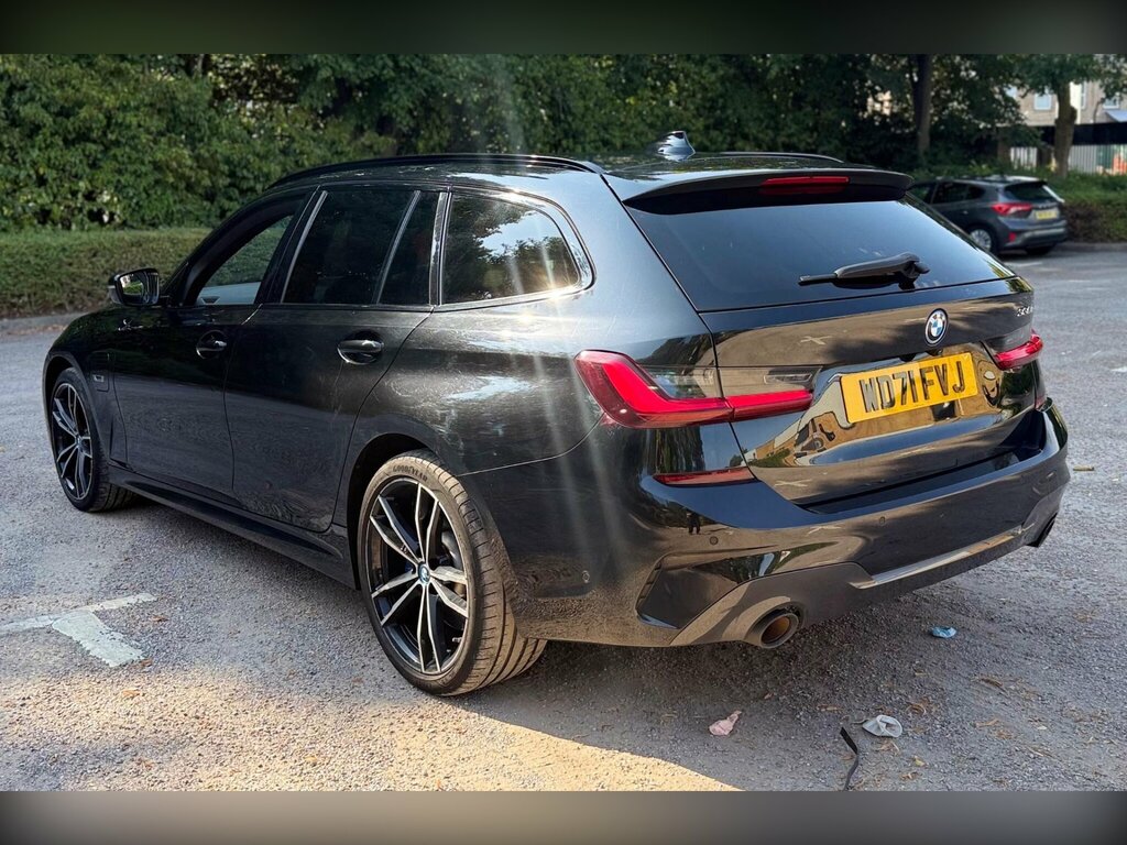 BMW 3 Series 2.0 330E 12Kwh M Sport Touring Euro 6 Ss 5 WD71FVJ Black #4