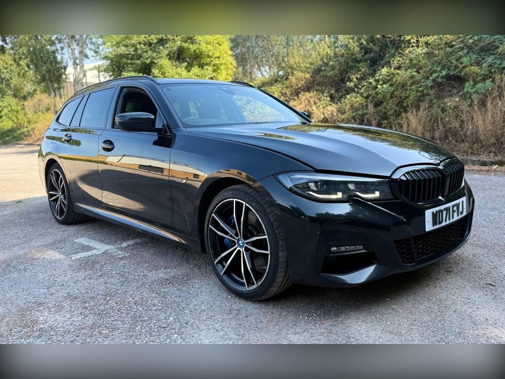 BMW 3 Series 2.0 330E 12Kwh M Sport Touring Euro 6 Ss 5 WD71FVJ Black