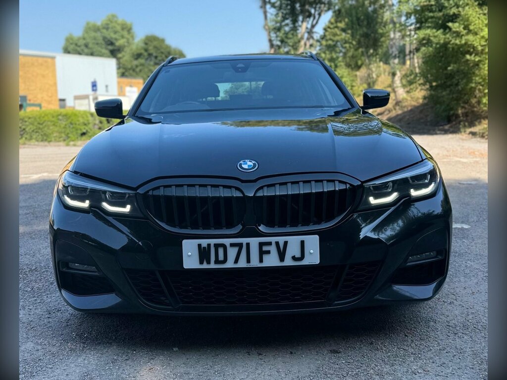 BMW 3 Series 2.0 330E 12Kwh M Sport Touring Euro 6 Ss 5 WD71FVJ Black #2