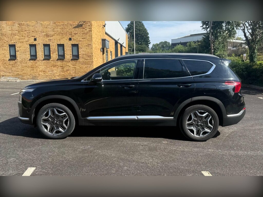 Hyundai Santa Fe 1.6 T-gdi 13.8Kwh Premium 4Wd Euro 6 Ss KM73JYJ Black #4