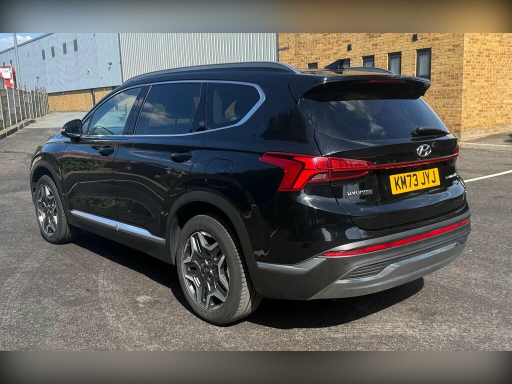 Hyundai Santa Fe 1.6 T-gdi 13.8Kwh Premium 4Wd Euro 6 Ss KM73JYJ Black #5