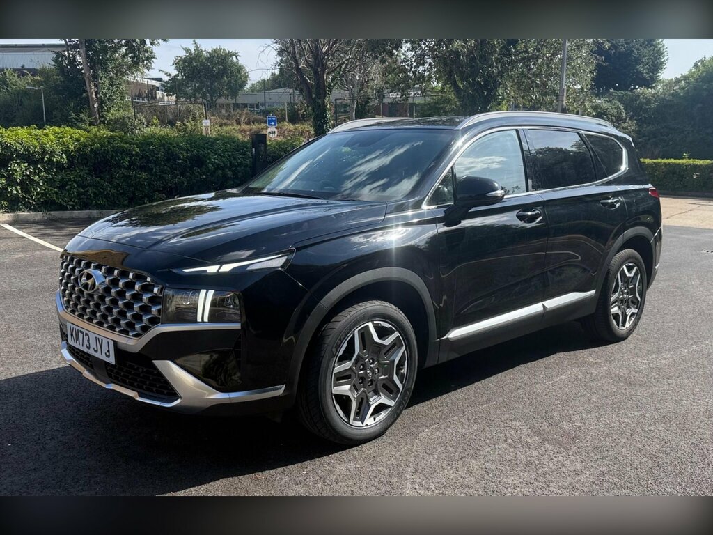 Hyundai Santa Fe 1.6 T-gdi 13.8Kwh Premium 4Wd Euro 6 Ss KM73JYJ Black #3