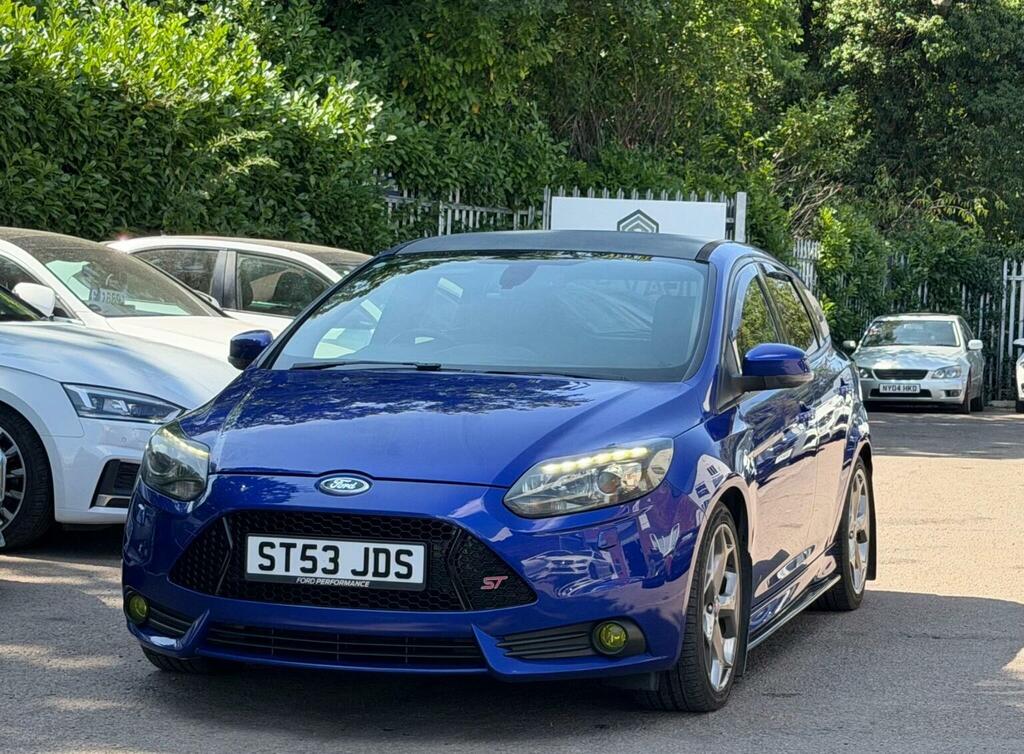 Ford Focus Hatchback 2.0T Ecoboost St-3 Euro 5 Ss 201 ST53JDS Blue #4