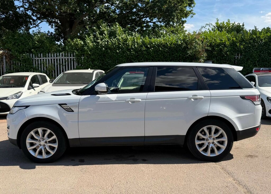 Land Rover Range Rover Sport 3.0 Sd V6 Hse 4Wd Euro 6 Ss White #5