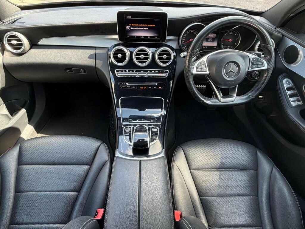 Mercedes-Benz C Class 2.1L C220 Cdi Amg Sport Edition Premium Plus Au Black #9