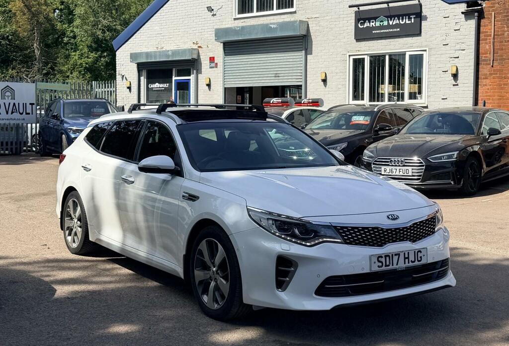 Kia Optima 1.7 Crdi Gt-line S Sportswagon Dct Euro 6 Ss White #10