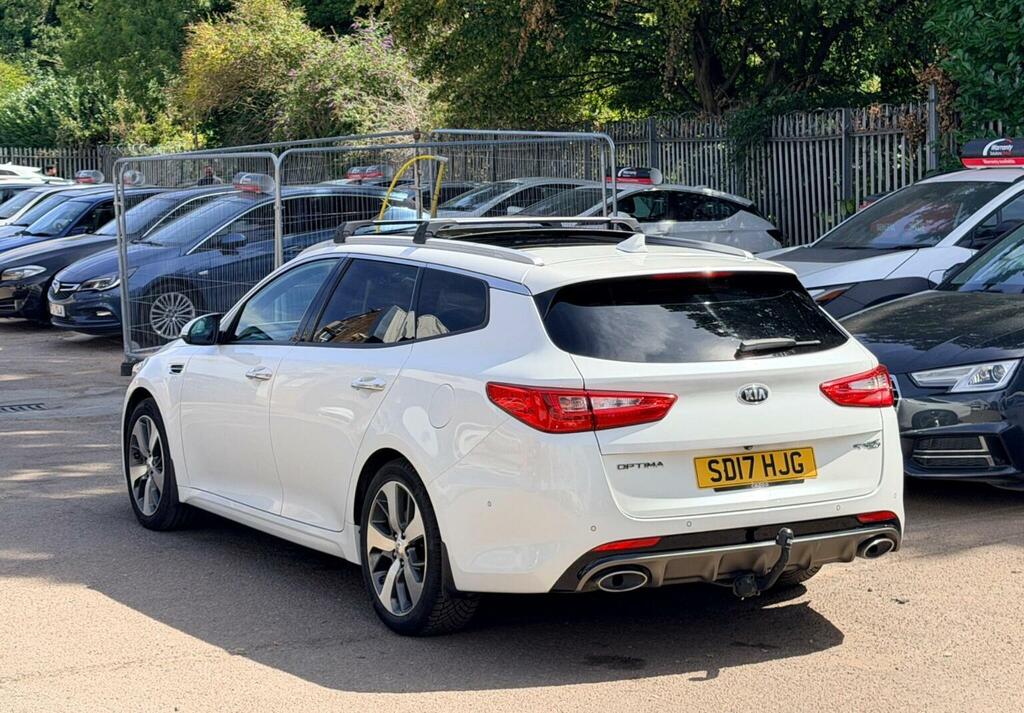Kia Optima 1.7 Crdi Gt-line S Sportswagon Dct Euro 6 Ss White #6