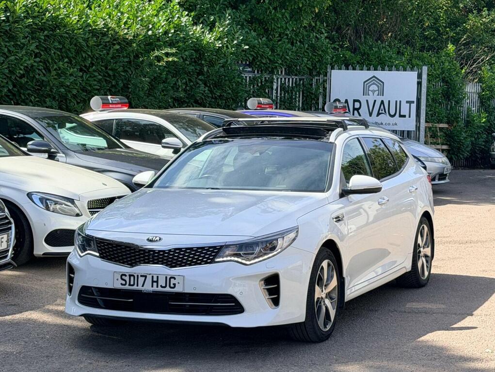 Kia Optima 1.7 Crdi Gt-line S Sportswagon Dct Euro 6 Ss White #4