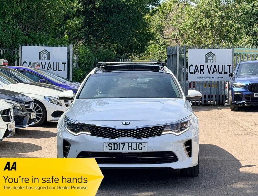 Kia Optima 1.7 Crdi Gt-line S Sportswagon Dct Euro 6 Ss White #2