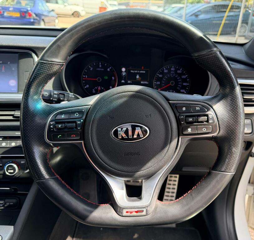Kia Optima 1.7 Crdi Gt-line S Sportswagon Dct Euro 6 Ss White #34