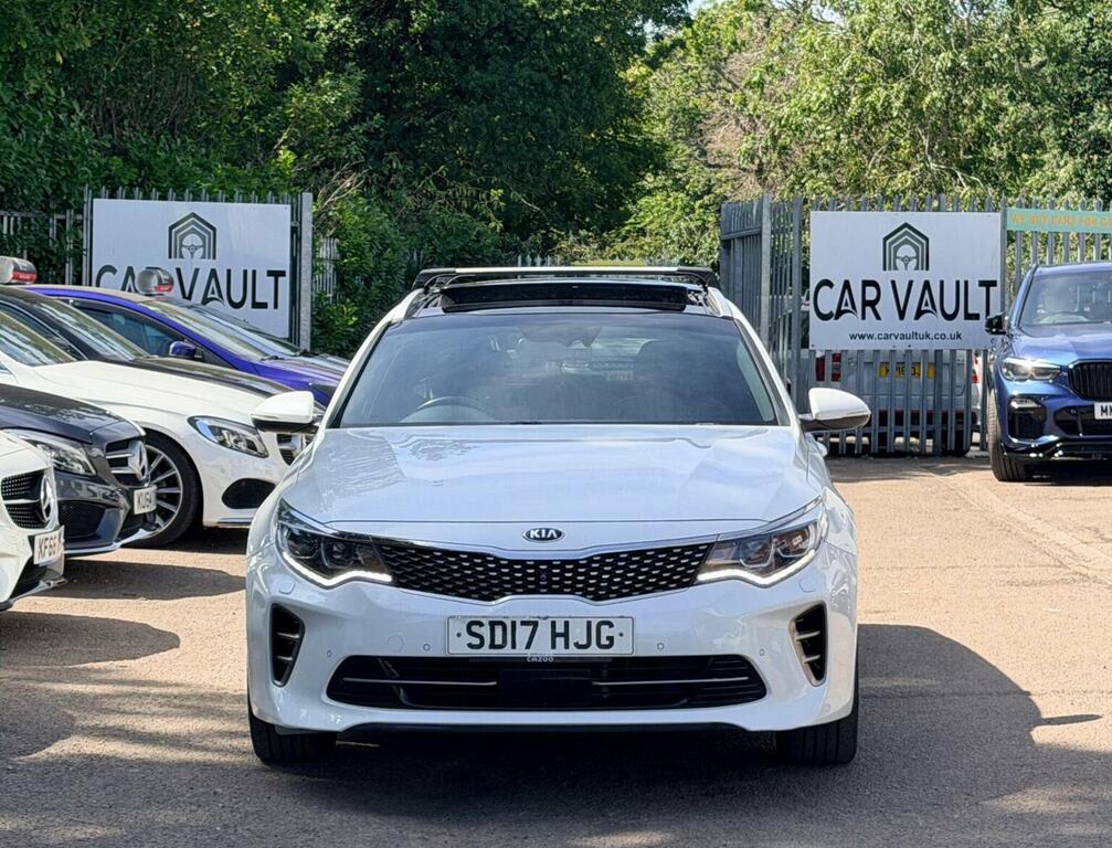 Kia Optima 1.7 Crdi Gt-line S Sportswagon Dct Euro 6 Ss White #3