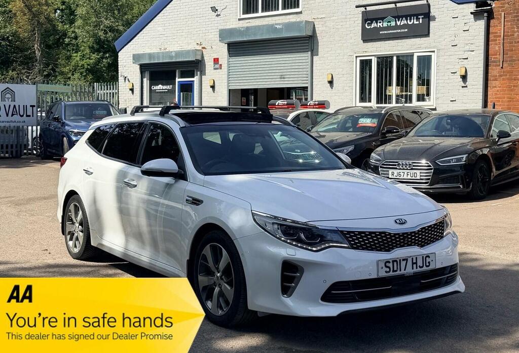 Kia Optima 1.7 Crdi Gt-line S Sportswagon Dct Euro 6 Ss White #45