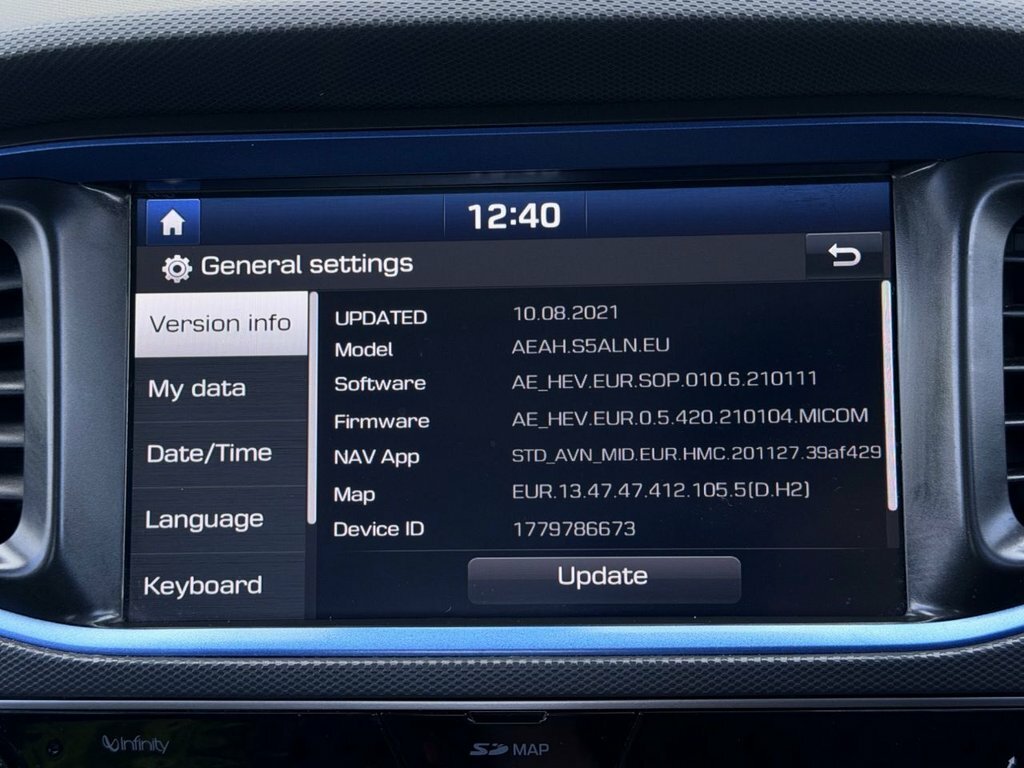 Hyundai Ioniq Hatchback Blue #53