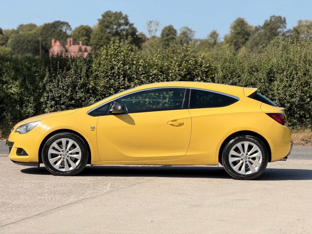 Vauxhall Astra GTC 1.4L Sri Yellow #6