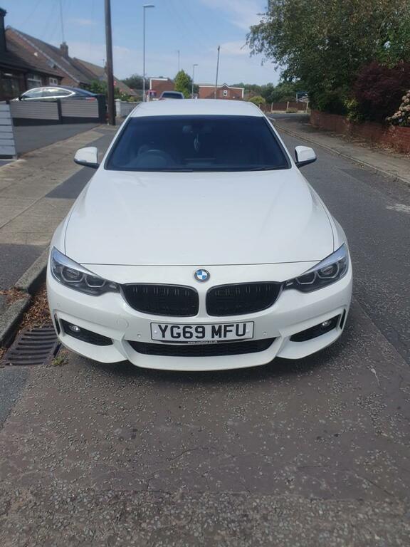 BMW 4 Series Gran Coupe 2.0 420D Xdrive M Sport Gran Coupe White