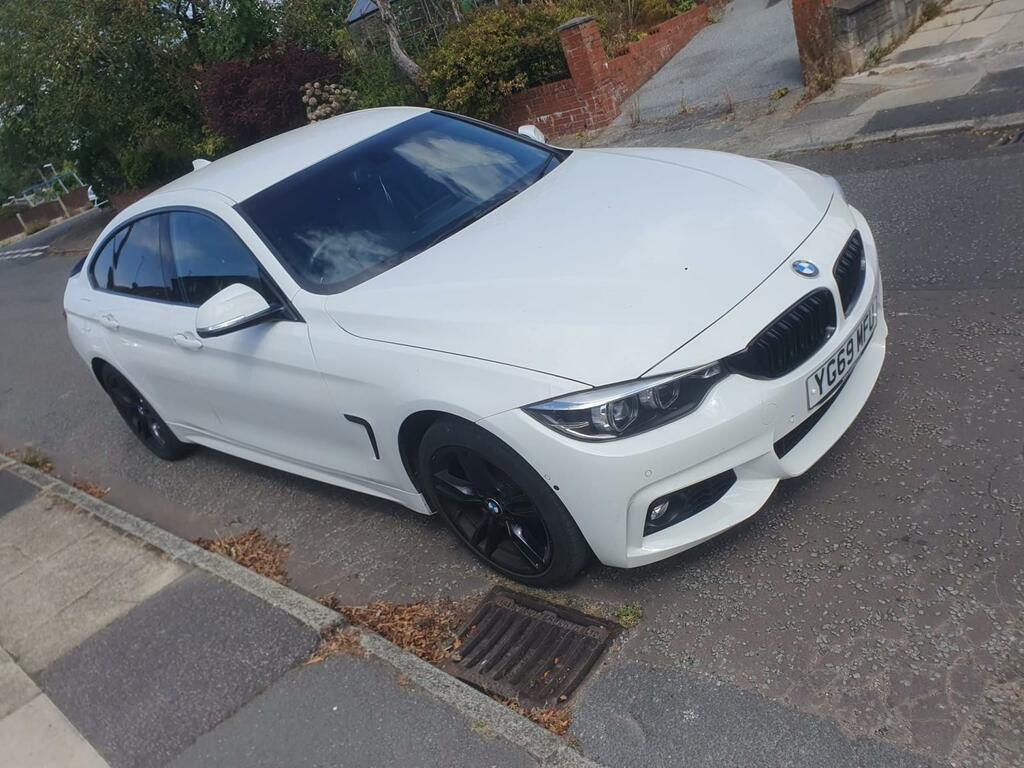 BMW 4 Series Gran Coupe 2.0 420D Xdrive M Sport Gran Coupe White #2