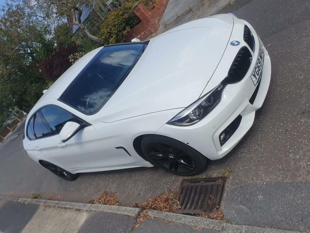 BMW 4 Series Gran Coupe 2.0 420D Xdrive M Sport Gran Coupe White #5