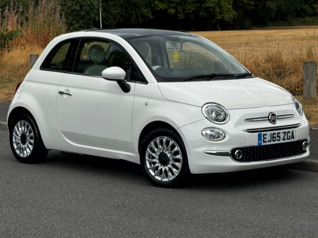Fiat 500 1.2 Lounge Euro 6 Ss White #5