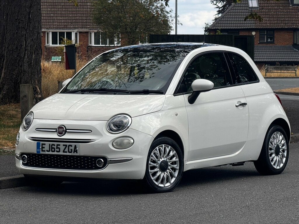 Fiat 500 1.2 Lounge Euro 6 Ss White #6