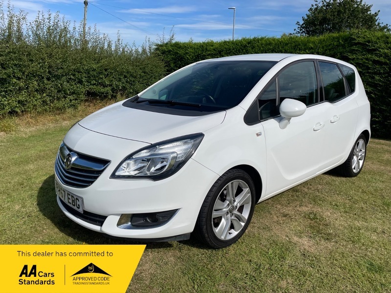 Vauxhall Meriva Tech Line White