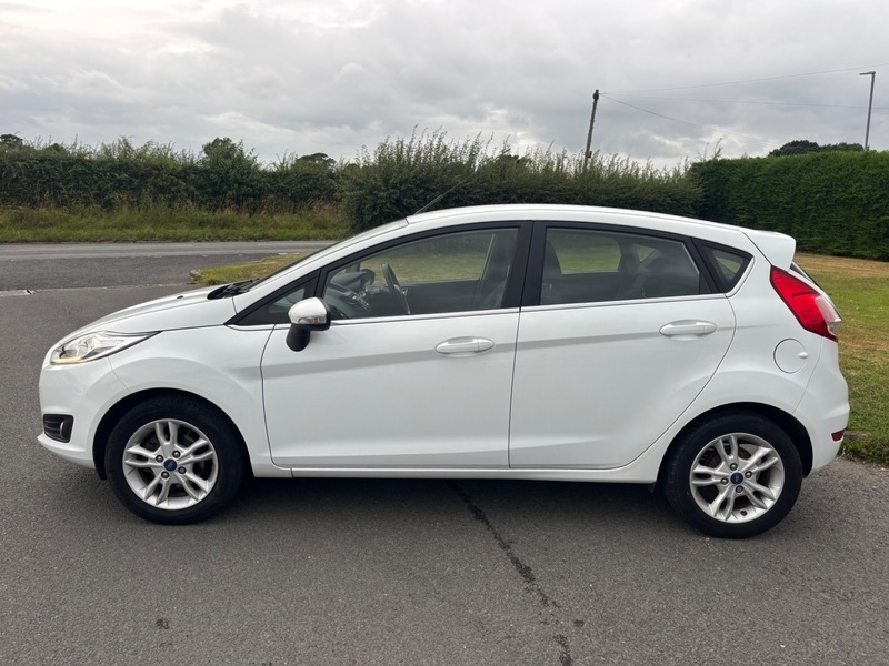 Ford Fiesta Zetec White #6