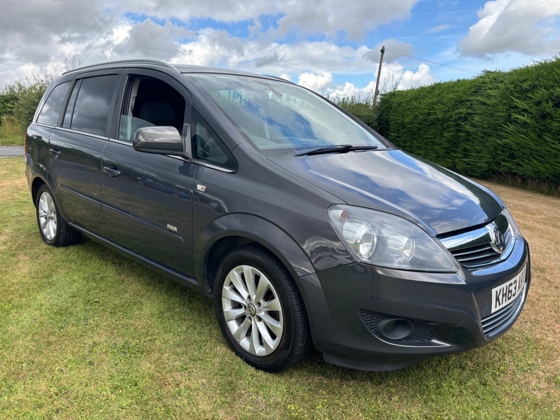 Vauxhall Zafira Design 7 Seater Grey #4