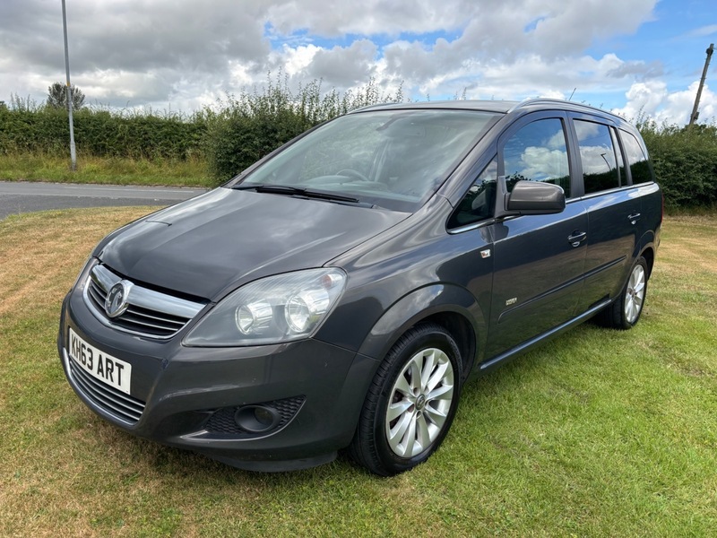Vauxhall Zafira Design 7 Seater Grey #2