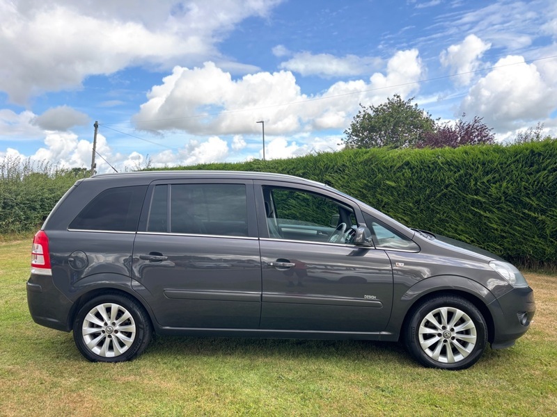 Vauxhall Zafira Design 7 Seater Grey #5