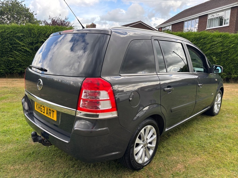 Vauxhall Zafira Design 7 Seater Grey #6