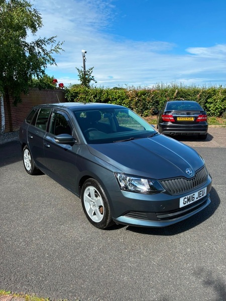 Skoda Fabia S Tdi Estate Grey #4