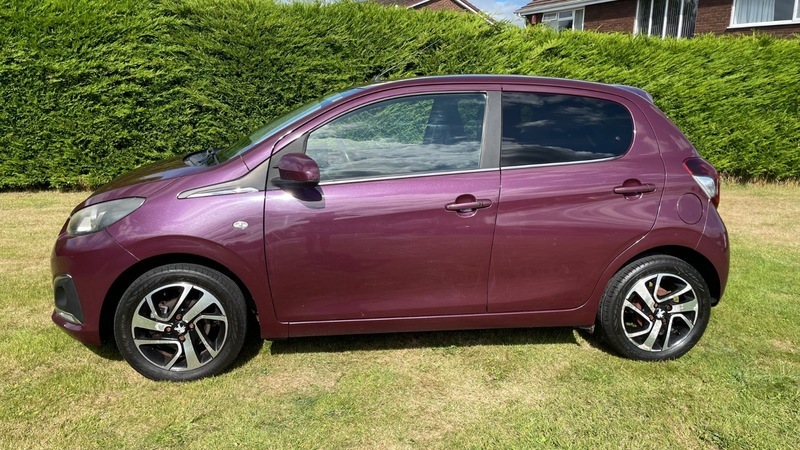 Peugeot 108 Allure Purple #2