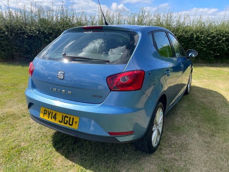 Seat Ibiza 1.4 Toca Sport Coupe Euro 5 Blue #9