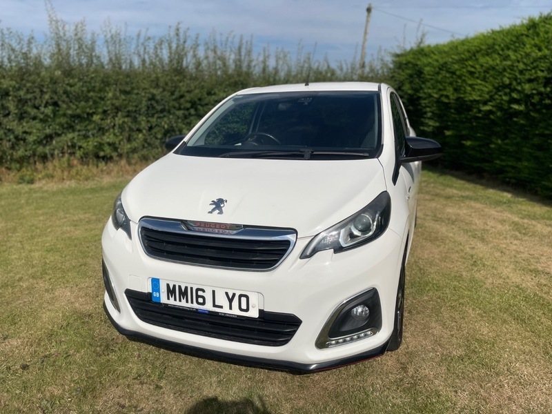 Peugeot 108 Gt Line White #3