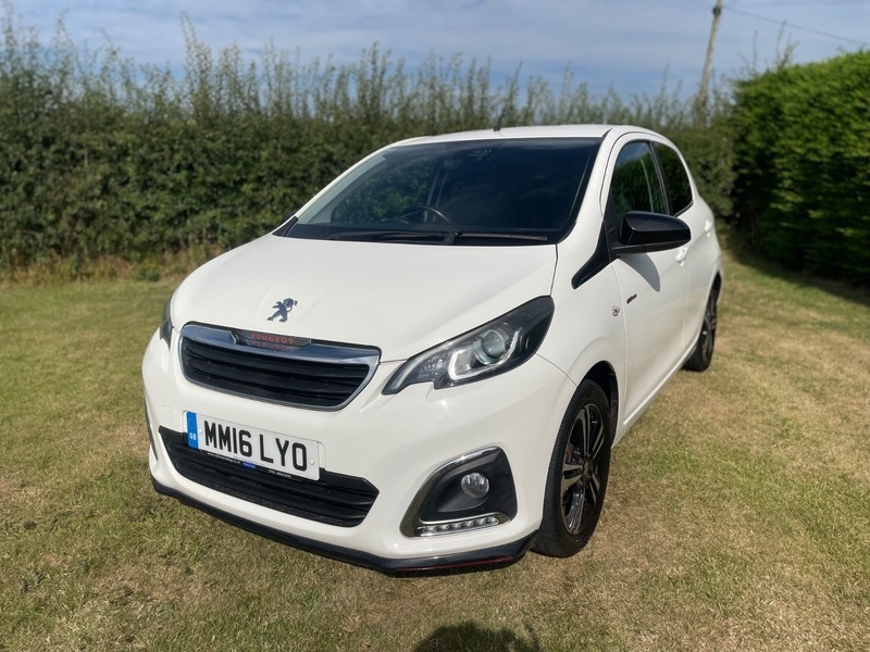 Peugeot 108 Gt Line White #2