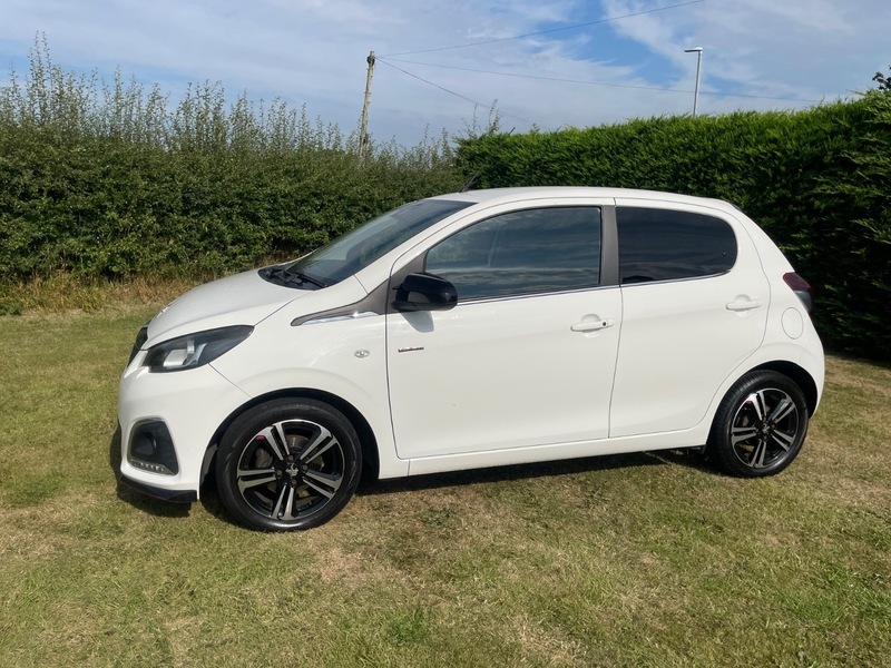 Peugeot 108 Gt Line White #6